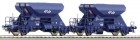 66173  Roco 2 Piece Set: Gravel cars